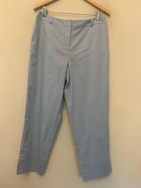 Talbots Light Blue Women's Straight-Leg Ankle Pants Size 12 New